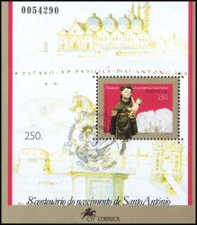 1995  800. Geburtstag des hl. Antonius von Padua