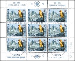 1970  Europäisches Naturschutzjahr: Bartgeier
