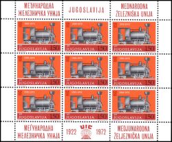 1972  50 Jahre Internationaler Eisenbahnverband