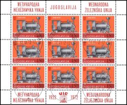 1972  50 Jahre Internationaler Eisenbahnverband