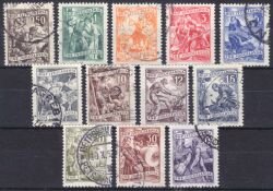 1950  Freimarken: Bilder aus der einheimischen Wirtschaft