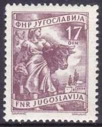1955  Freimarke: Bilder aus der einheimischen Wirtschaft