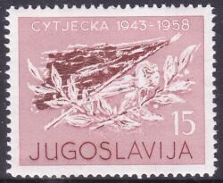 1958  15. Jahrestag der Schlacht im Tal des Sutjeska-Flusses