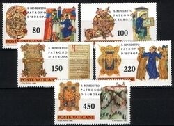 1980  1500. Geburtstag des hl. Benedikt von Nursia