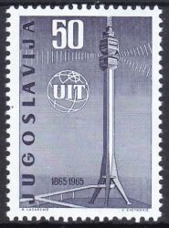 1962  100 Jahre Internationale Fernmeldeunion (ITU)