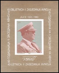 1983  Staatspräsident Josip Broz Tito