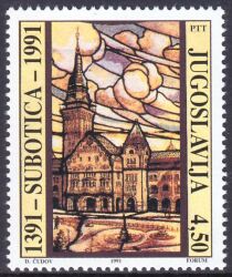 1991  600 Jahre Stadt Subotica