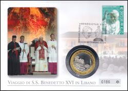 2012  Papst Benedik - Reise in den Libanon