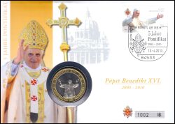 2010  5 Jahre Pontifikat von Papst Benedikt XVI.