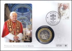 2010  Papst Benedikt XVI. in Malta