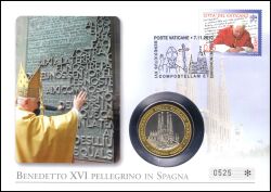 2010  Papst Benedik - Reise nach Spanien
