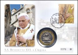 2009  Papst Benedikt XVI. im Erdbebengebiet L´Aquila