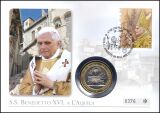 2009  Papst Benedikt XVI. im Erdbebengebiet L´Aquila