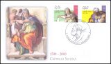 2008  Freimarken: 500 Jahre Michelangelo-Fresken