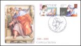 2008  Freimarken: 500 Jahre Michelangelo-Fresken