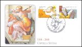 2008  Freimarken: 500 Jahre Michelangelo-Fresken