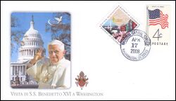 2008  Papst Benedikt XVI. in der USA