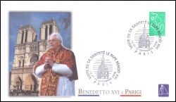 2008  Die erste Frankreich-Reise von Papst Benedikt XVI.