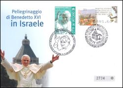 2009  Papst Benedikt XVI. im Heiligen Land