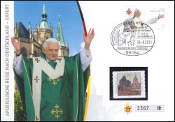 2011  Messe des Deutschen Papstes auf dem Erfurter Domplatz