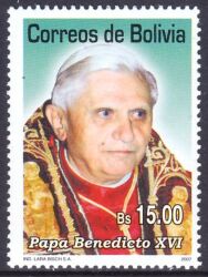 Bolivien 2008  Papst Benedikt XVI.