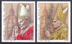 2005  Tod von Papst Johannes Paul II. und Wahl seines Nachfolgers