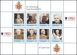 2007  80. Geburtstag von Papst Benedikt XVI.