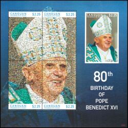 Canouan 2007  80. Geburtstag von Papst Benedikt XVI.