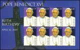 St. Kitts 2007  80. Geburtstag von Papst Benedikt XVI.