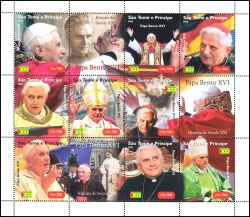 St. Tome & Prinzen 2005  Papst Benedikt XVI.