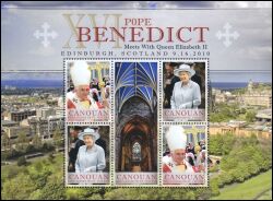 Canouan 2010  Besuch von Papst Benedikt XVI. in London und Edinburgh