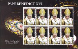 Togo 2008  80. Geburtstag von Papst Benedikt XVI.