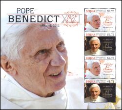 Bequia 2012  85. Geburtstag von Papst Benedikt XVI.