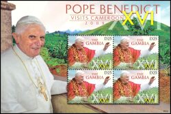 Gambia 2009  Besuch des Papstes Benedikt XVI. in Kamerun
