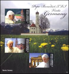 Antigua 2011  Besuch von Papst Benedikt XVI. in Deutschland