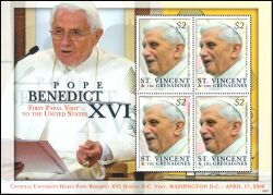 St. Vincent 2008  Papstbesuch in der USA