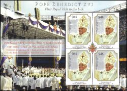 Mikronesien 2008  Erster USA-Besuch von Papst Benedikt XVI.