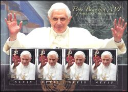 Nevis 2008  Besuch von Papst Benedikt XVI. in der USA