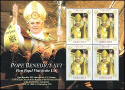 Grenada 2008  Reise von Papst Benedikt XVI. in die USA