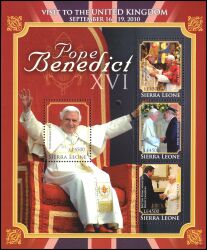 Sierra Leone 2010  Großbritannienreise von Papst Benedikt XVI.
