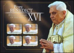 Palau-Inseln 2010  5 Jahre Regentschaft von Papst Benedikt XVI.