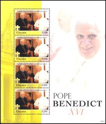 Guyana 2009  4. Jahrestag der Wahl von Papst Benedikt XVI.