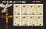 Sierra Leone 2007  80. Geburtstag von Papst Benedikt XVI.
