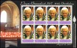 Niue 2007  80. Geburtstag von Papst Benedikt XVI.