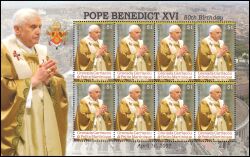 Grenada-Grenadinen 2007  80. Geburtstag von Papst Benedikt XVI.