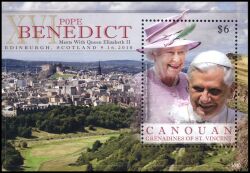 Canouan 2010  Besuch von Papst Benedikt XVI. in London und Edinburgh