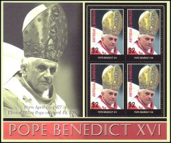 Antigua 2005  Amtsantritt von Papst Benedikt XVI.