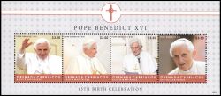Grenada-Grenadinen 2012  85. Geburtstag von Papst Benedikt XVI.