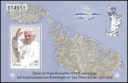 2010  Staatsbesuch von Papst Benedikt XVI. in Malta