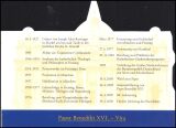 2010  5 Jahre Pontifikat von Papst Benedikt XVI.